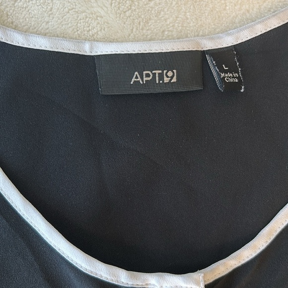 Apt 9 Black Dress with pockets - Picture 3 of 4